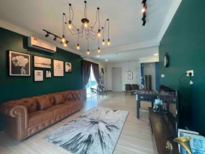 The Wave @2+1BR SeaView / 10Pax / 3 Balcony / 1km jonker